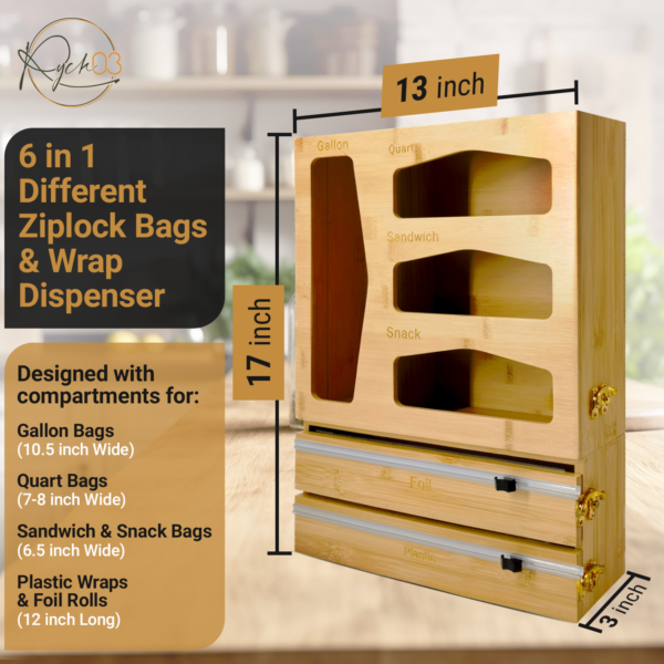 Ziploc bag storage organizer - Image 5